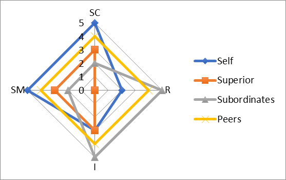 Fig. 1. EI Map for Participant